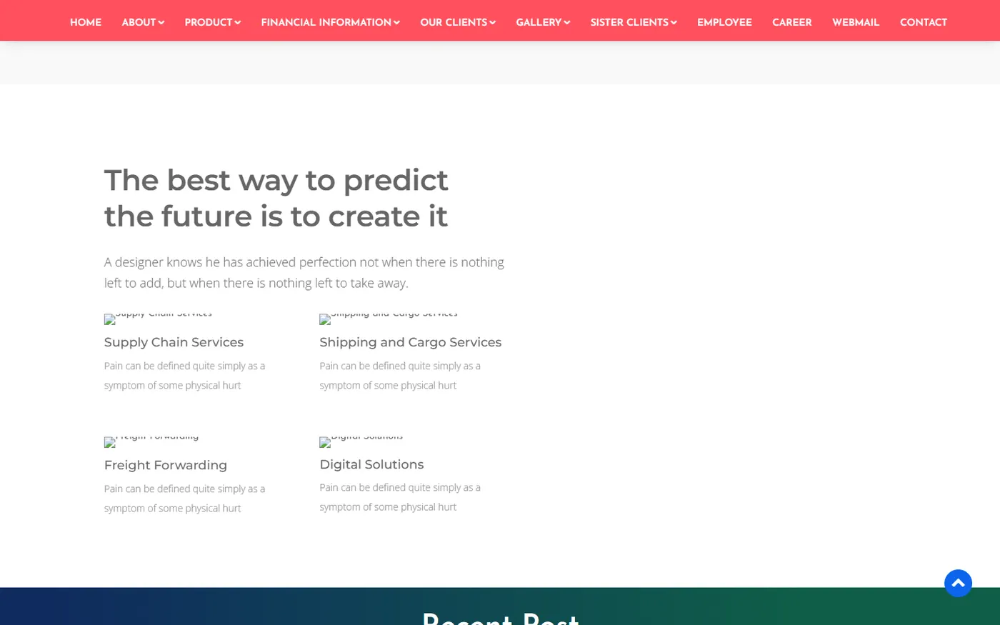 Ananda Group — Corporate Conglomerate Website, screen 3
