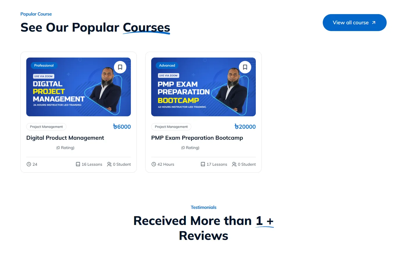 EduLab LMS Hub — Multi-Role Learning Platform, screen 2
